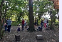 Photograph of Wild Singing meeting in September 2020
